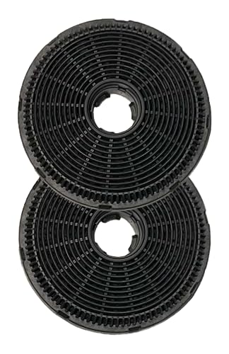 Berfico für Silverline AF 110 Aktivkohlevlies-Ersatzfilter/für bestimmte Silverline Dunstabzugshauben / 1 Set bestehend aus 2 Ersatzfiltern