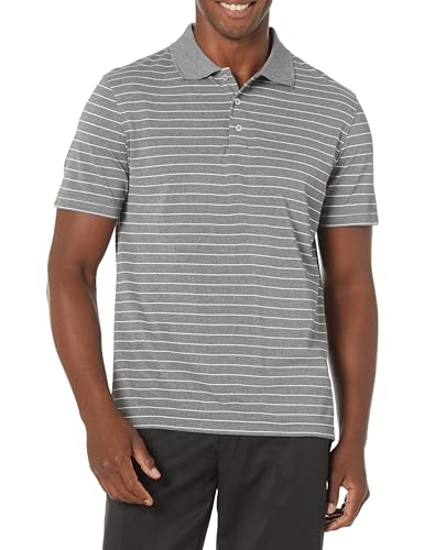 Image of Amazon Essentials Men's Moisture Wicking Golf Polo Shirt, Short Sleeve, Slim-Fit, Quick-Dry, Active Wear