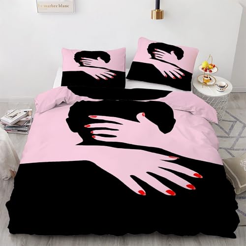 Housse de couette 220x240 microfibre douce modèle Kg3281 - 2