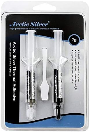Arctic Silver 7g Premium Silver Thermal Cooling Adhesive Set (ASTA-7G) (Limited Edition)