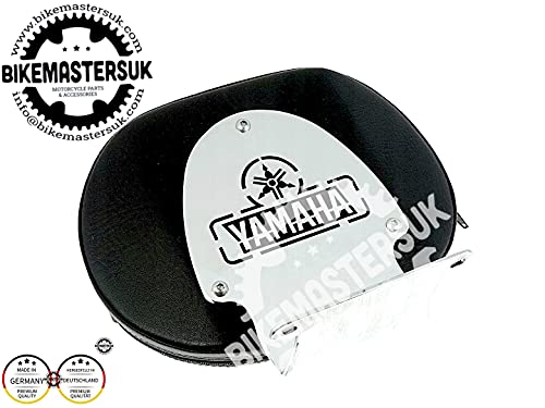 BM UK | XVS950 | Support de pilote de moto en acier inoxydable Support de dossier de pilote - Yamaha XVS950 | 1300 (V-Star) | XV1900 Midnightstar (Stratoliner, Roadliner) Cover