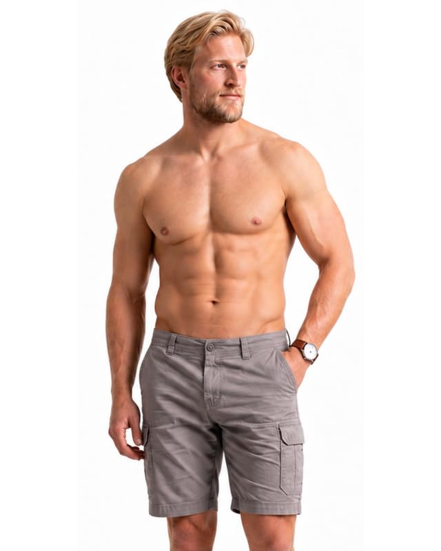 Image of Comfort Fit Shorts for Men & Women | Cotton Stretch Fit | 32-44
