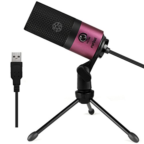 USB-Kondensator-Mikrofone von Fifine, für Gesang-Aufnahmen im Tonstudio(K669)
