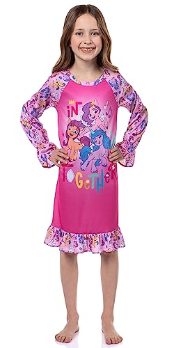INTIMO My Little Pony: A New Generation Girls' Sunny Starscout Sleep Pajama Dress Nightgown