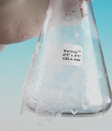 Image of WetGrip GRLA-1000 Laser Label, 0.875 inch Length x 0.875 inch Width (Pack of 2400)