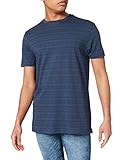 Camiseta de manga corta Springfield Camiseta Regular étnico, Estampado Azul, S para Hombre