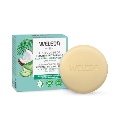 WELEDA - Shampooing solide Hydratation & Brillance - Hydrate...