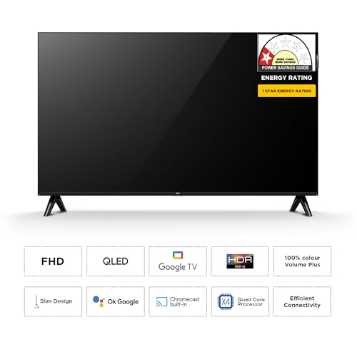 TCL 80 cms (32 inches) V5C Series Full HD Smart QLED Google TV 32V5C
