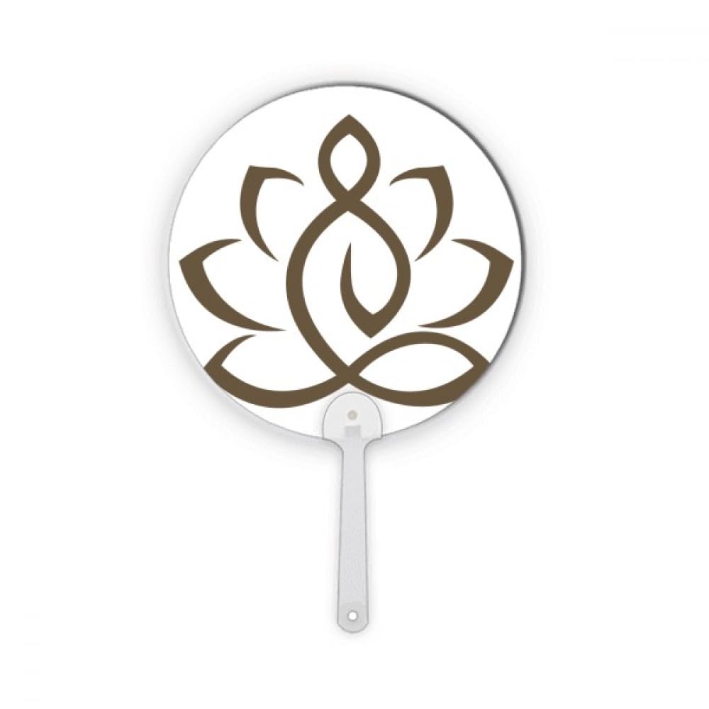 Figurine ronde en plastique Lotus pour personnaliser vos objets faits main