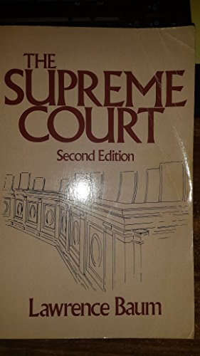 The Supreme Court 0871873273 Book Cover