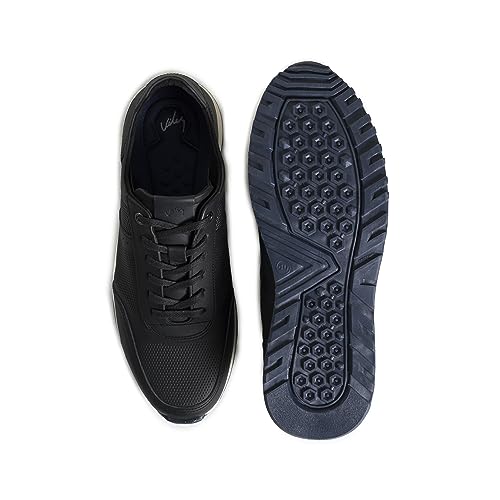 VELEZ Leather Sneakers for Men - Business Casual Dress Shoes - Lace-Up Fashion Tennis4