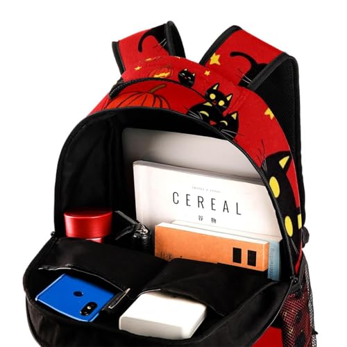 Sac à dos d'Halloween grand volume avec intérieur spacieux