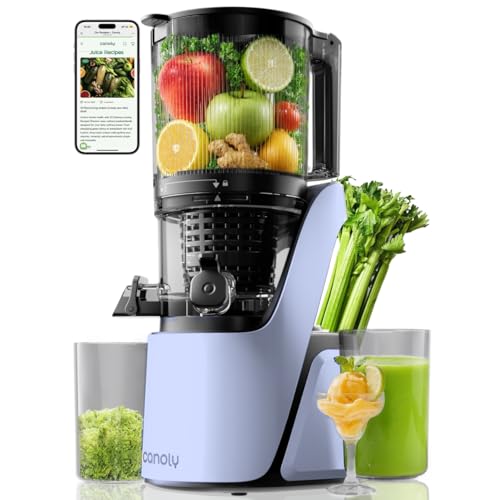 Canoly C16 Cold Press Juicer, 6" Extra Wide Feed Chute,