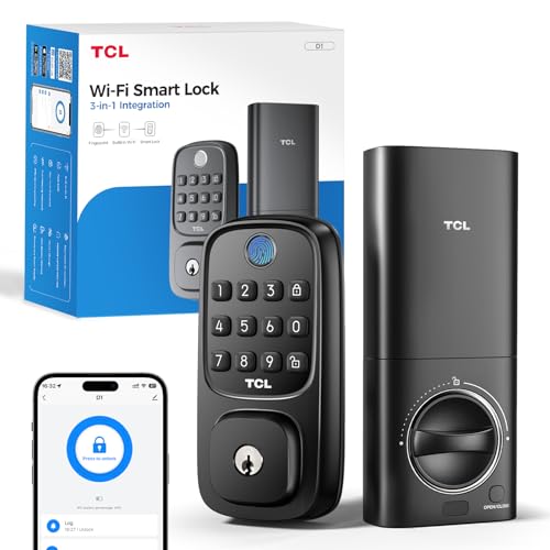 TCL D1 Smart Lock with WiFi and Fingerprint