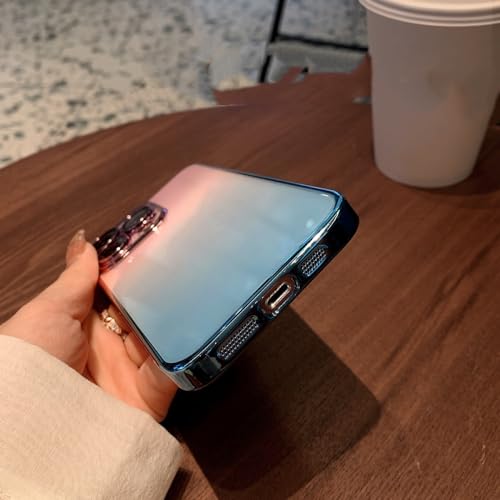 Coque transparente iPhone 15 antichoc avec bumper rose pour protection contre les chutes - 2