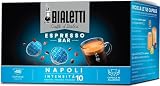 Bialetti Caffè d'Italia, Box 48 Capsule, Napoli, Intensità 10, Compatibili con Macchine Bialetti sistema chiuso, 100% Alluminio