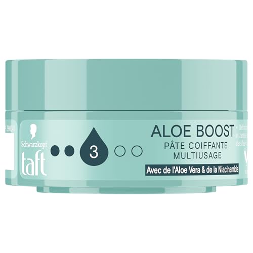 Pate Coiffante Volume des la Racine Taft Aloe Boost Effet Cheveux Densifies 75ml