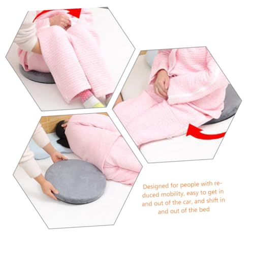 Coussin pivotant de siège auto 360° TOYANDONA pour transfert fluide
