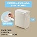 Mixweer 500 Pcs Baby Disposable Changing Pads 13 x 18 Inch Quick Absorb White Diaper Changing Table Pads Sanitary Liners Soft Waterproof for Baby Child Adult Pets Travel Change Stations