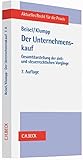 unternehmenskauf buchungssatz  Der Unternehmenskauf: Gesamtdarstellung der zivil- und steuerrechtlichen Vorgänge einschließlich gesellschafts-, arbeits-, und kartellrechtlicher Fragen bei der Übertragung eines Unternehmens