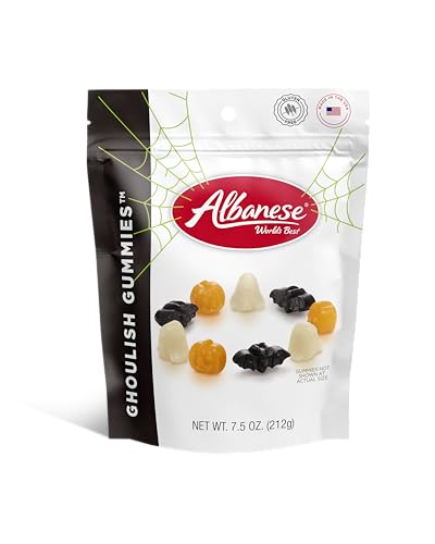 Albanese Ghoulish Gummies 7.5 Ounce Bag Halloween Candy Share with Friends & Family