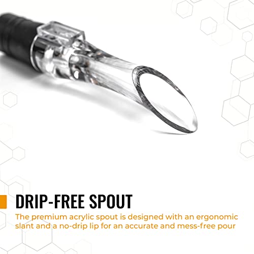 Cork Genius Wine Aerator Pourer Spout Set, Dripless Wine Pourers For Wine Bottles, Instant In The Bottle Wine Decanter Spouts, Pack Of 3 #TOP2