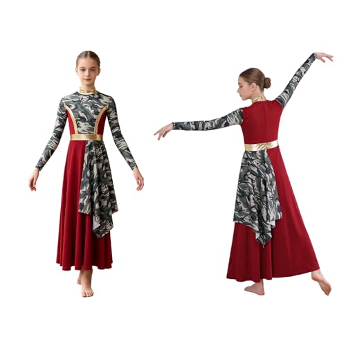 Robe de louange liturgique enfants fluide pour ne plus gêner les mouvements de danse