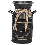 Seau à arrangement floral : en de son design exquis et de son savoir-faire exquis, il peut apporter un sens artistique à votre , pot de fleur en fer.