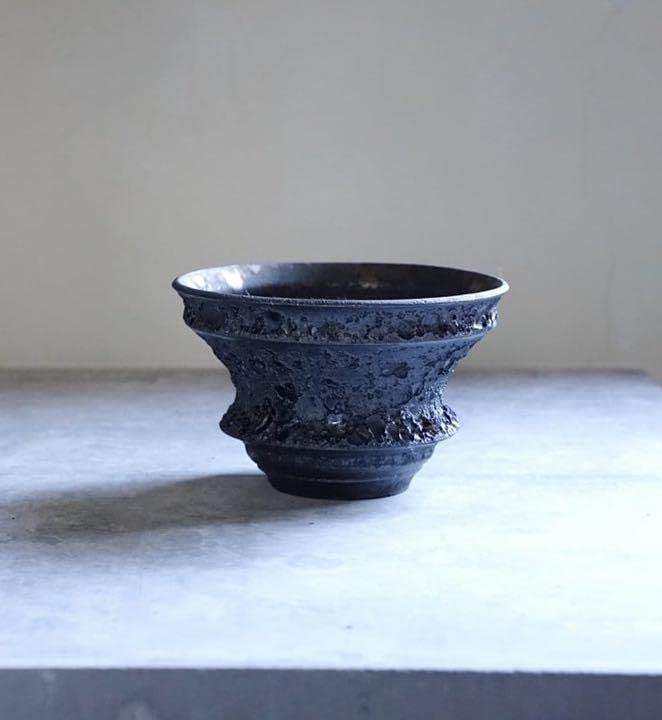 Mederu pot ドリッパー Low Mサイズ Crater Black Mederu pot ドリッパー Low Mサイズ Crater Black