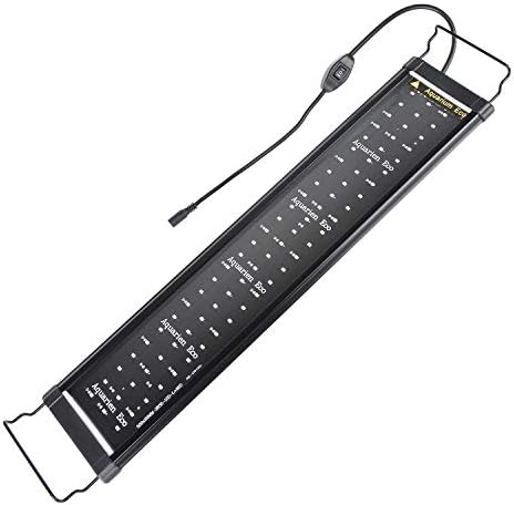 KZKR Aquarium Hood 24 inch Fish Tank Light Blue and White Light 24-32 inch