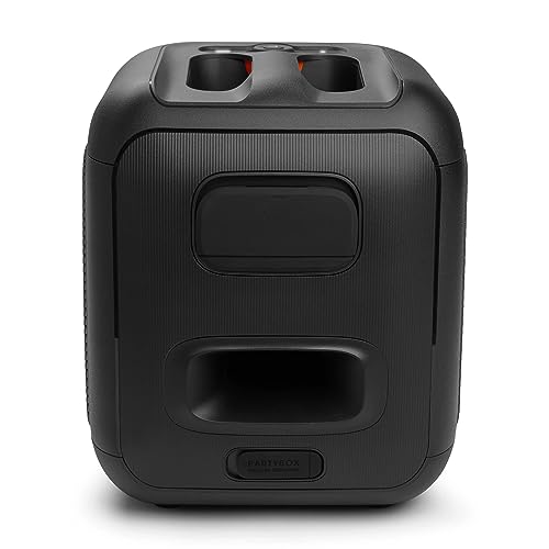 JBL PartyBox Encore Essential luidspreker in zwart - Draagbare, draadloze Bluetooth party luidspreker, IPX4-spatwaterdicht, diepe bas en ingebouwde lichtshow - Afbeelding 4