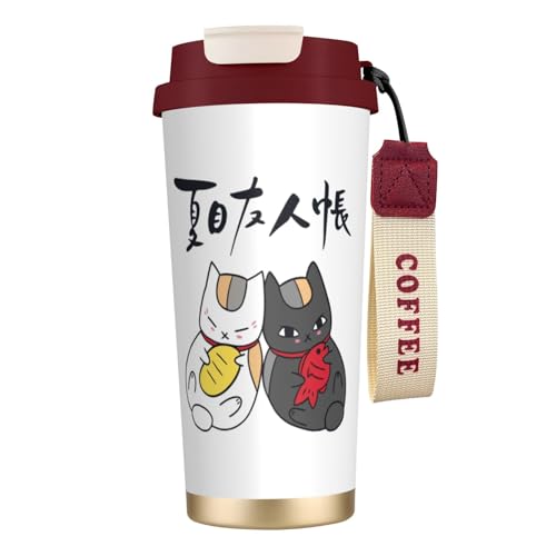 �^���u���[ �ĖڗF�l�� �j�����R�搶 �L 316�X�e�����X�� �R�[�q�[�J�b�v �W���X�g���[�t�� �ۉ� �ۗ� �^��f�M ��e�� ���� �����^�� �ԗp ���ڃh���b�v 2WAY �������ȒP �v���[���g 500ml (��)