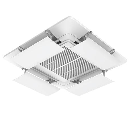 Deflector de viento para aire acondicionado central y protector de ventilación ajustable