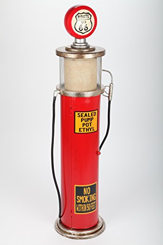 Point-home Armoire à CD de style rétro en forme de colonne de distribution Avec éclairage