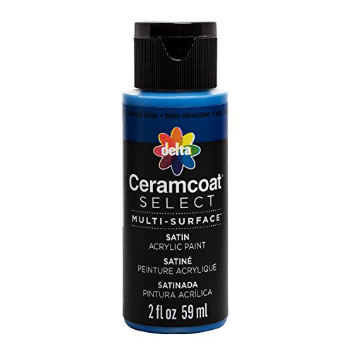 Plaid: Delta Ceramcoat Select multisuperficie Paint 2oz Classic Azul