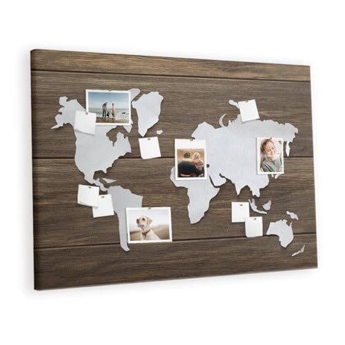 Tableau mural liège horizontal grand format 140x100 pour organisation maison et école