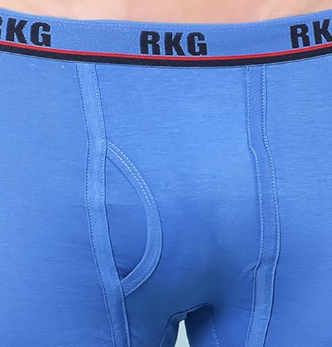 Image of RKG Men's Cotton Trunks Soft & Breathable Innerwear | Comfortable Stretch Fit Everyday Underwear | Durable Elastic Waistband | from Dollar Brand