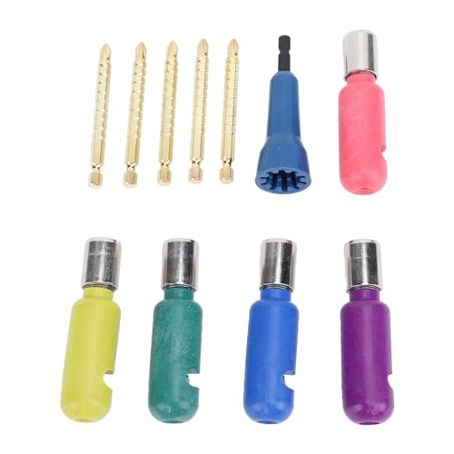 La Mejor Recopilación de Torcedores . 48 Juego de 6 unidades de pelacables y torcedores, herramienta para pelar y retorcer cables eléctricos con varilla de conexión de 1/4 de pulgada para uso doméstico, industrial y