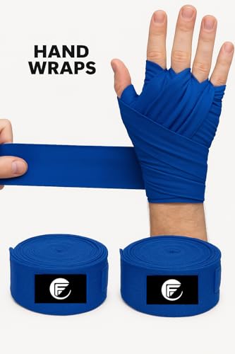 Image of FELIDAE PRO Boxing Wrap for Men Hand Wrap for Boxing Punching Hand Wraps Wrist Supporter for Gym Boxing Bandage for MMA and Martial Arts (110 inch) (Blue)