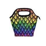 Material: tela impermeable en el exterior, forro de aluminio y capa de plata de grado alimenticio en el interior. Tamaño: 11.5 pulgadas de largo x 5 pulgadas de ancho x 11.5 pulgadas de alto, mango de agarre suave y cierre de cremallera suave.