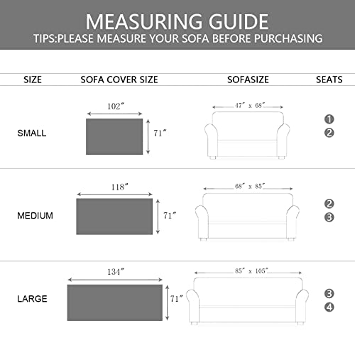 Bestdesil Brown Sofa Covers, Chenille Couch Covers For 3 Cushion Couch Sofa, Sectional Couch Cover For Dogs Cats, Boho Aesthetic Couch Cover With Lace Edge, 71" X 118" #TOP4