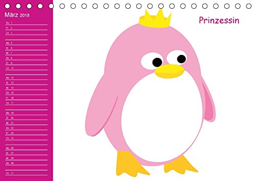Pinguin-Familienspaß! / Geburtstagskalender (Tischkalender 2018 DIN A5 quer): Die lustige Cartoon-Familie in einem Kalender (Geburtstagskalender, 14 ... [Kalender] [Apr 01, 2017] Stanzer, Elisabeth