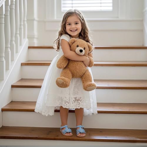 Image of Kiderence Toddler Flower Girl Sandals Open Toe Dress Shoes Wedding Party