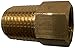 Be Cool 72001 Brass 1/4? NPT x 5/16? Transmission Cooler Fitting