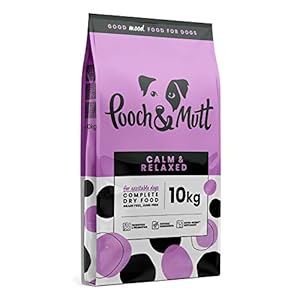 Pooch & Mutt – Calm & Relaxed, Complete Grain Free Dry Dog Food, Turkey and Sweet Potato, 10kg