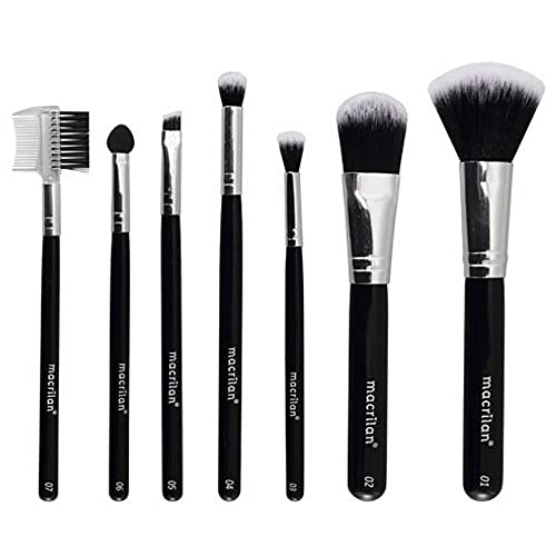 Kit com 7 Pincéis Para Maquiagem - Kp9-3, Macrilan