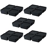 タツフト 洗濯機用かさ上げ台 防振防音 高さ調整ゴムマット あしあげ隊 4個入り TFi-5505 1セット