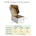 RLAVBL 4x4x2 Shipping Boxes Set of 100, White Small Corrugated Cardboard Box, Mailer Box