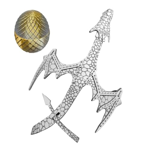 shpuuyy Pulsera de dragón de cuero para hombre, pulsera de dragón de mano de cuero, puño de dragón de mano de cuero, pulsera de cuero para cosplay, pulsera de mano de dragón ajustable, pulsera gótica