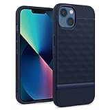 Caseology Parallax Protective Case Compatible with iPhone 13 Case (2021) - Midnight Blue